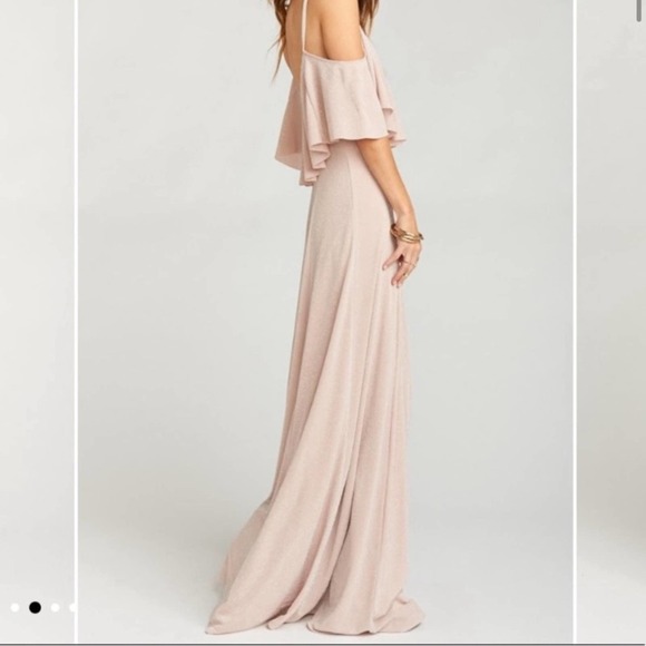 Show Me Your MuMu Blush Renee Bridesmaid Dress XS - Picture 2 of 8